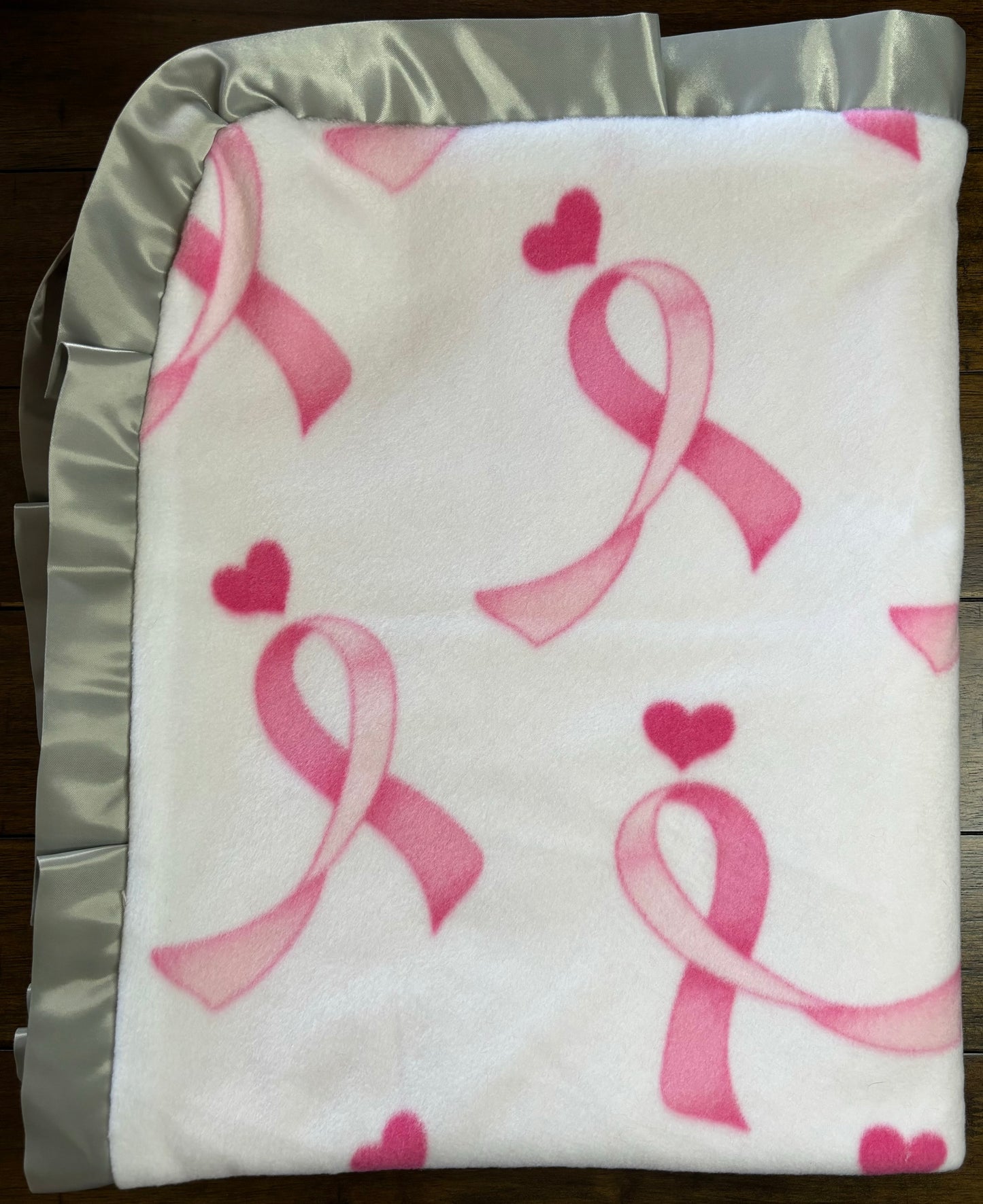 "Breast Cancer Awareness" Blanket