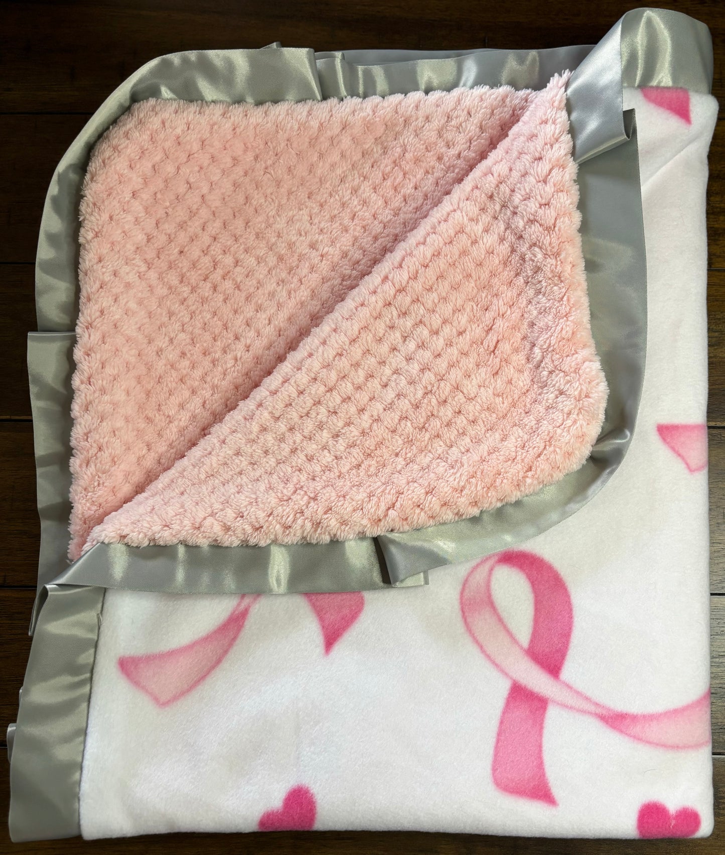 "Breast Cancer Awareness" Blanket