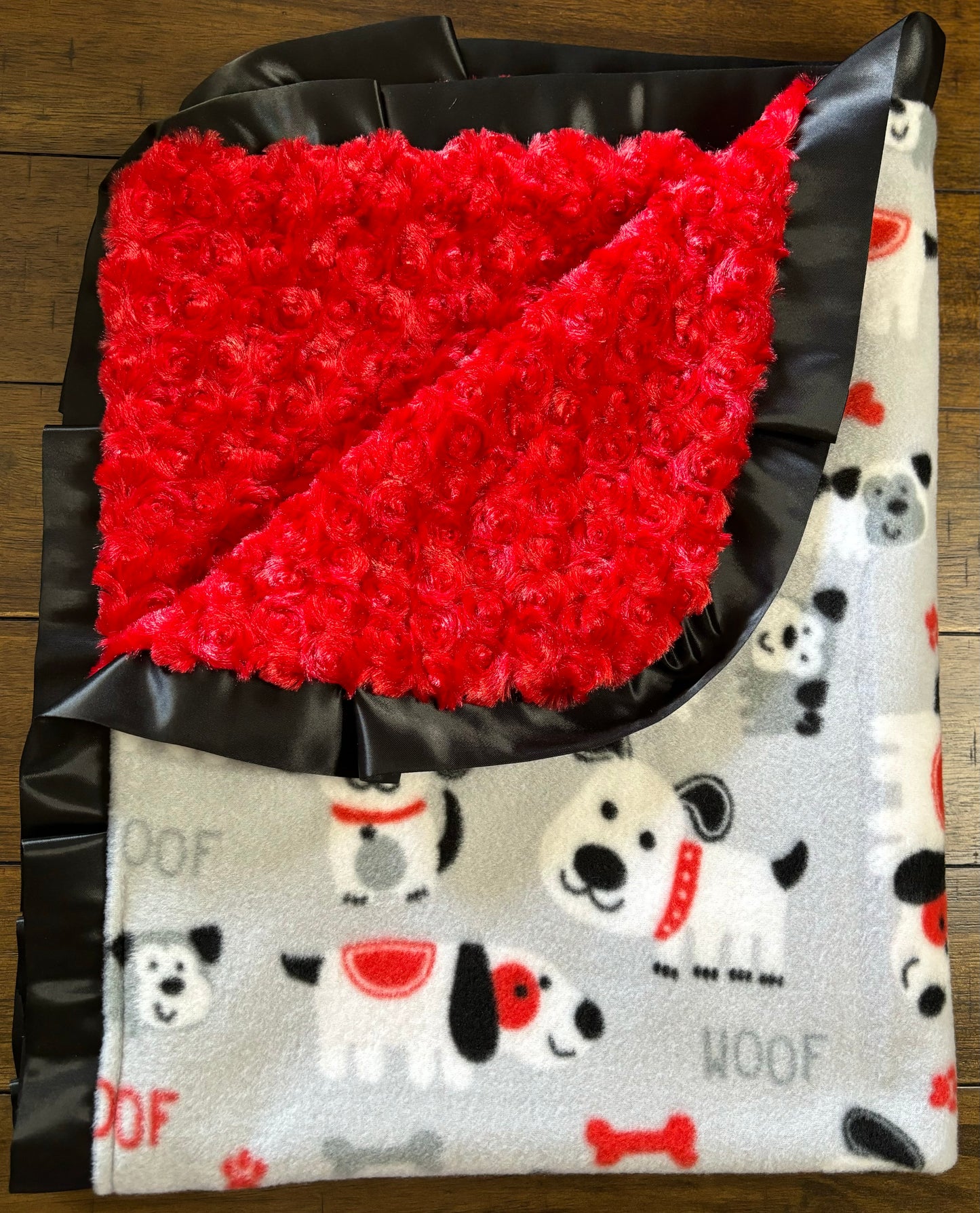 "Woof" Blanket